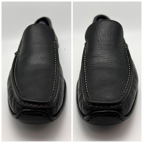 Coach Black Leather Loafers 10.5 Men’s Dark Academia Old Money 90s VTG Early Y2K main image 10
